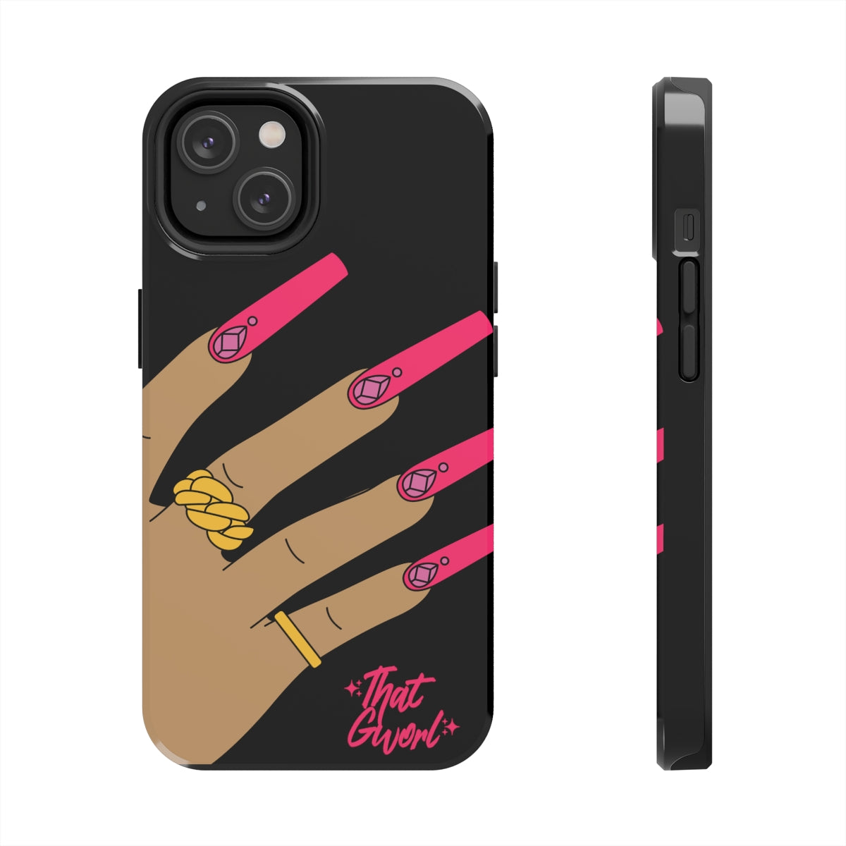 Gottaaaa Fresh Set Phone Case Black