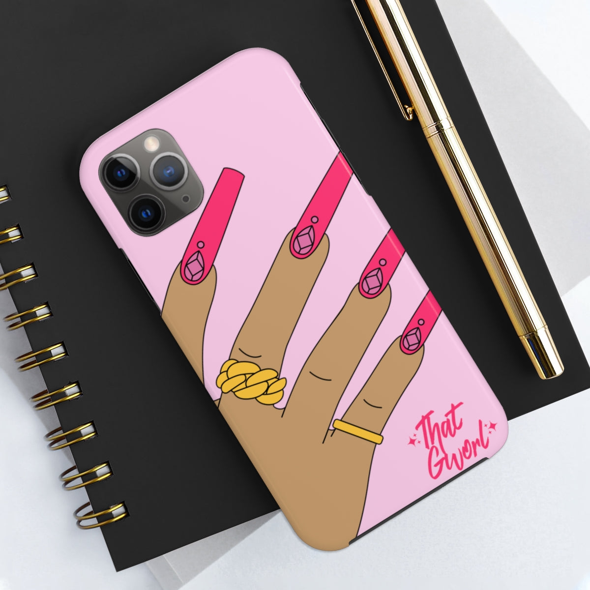 Gottaaaa Fresh Set Phone Case (Pink)